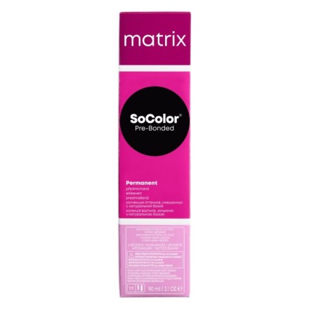 Matrix SoColor Pre-Bonded Крем-краска для волос 4NW натуральный теплый шатен 90мл