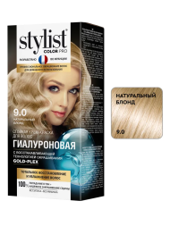 Fito Косметик Stylist Color Pro Профессиональная восстанавливающая стойкая крем-краска для волос без аммиака, 9.0 Натуральный блонд, 115мл
