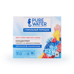 Pure Water Стиральный порошок для цветного белья 800 г