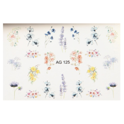 Слайдер-дизайн Charme аэрография - цветы AG 112