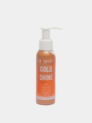 Family Cosmetics Молочко-хайлайтер для тела Искрящееся c эффектом натурального загара Gold Shine 100мл