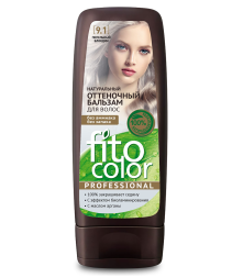 Fito Косметик Натуральный оттеночный бальзам для волос &quot;Fito Color PROFESSIONAL&quot; тон 9.1 Пепельный блондин
