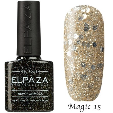 Гель-лак Elpaza Magic Glitter 15 10мл