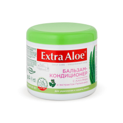 Family Cosmetics Бальзам-кондиционер для волос Extra Aloe с экстрактом репейника 500мл