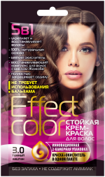 Fito Косметик Effect Сolor Стойкая крем-краска для волос, 3.0 темный каштан, 50мл