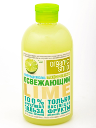 Organic Shop Шампунь для волос HOME MADE Освежающий &quot;Lime&quot; 500мл