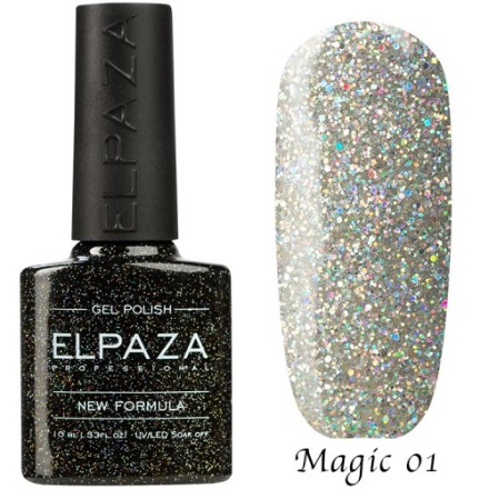 Гель-лак Elpaza Magic Glitter 01 10мл