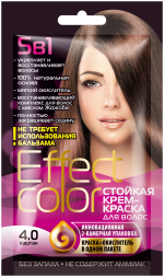 Fito Косметик Effect Сolor Стойкая крем-краска для волос, 4.0 каштан, 50мл