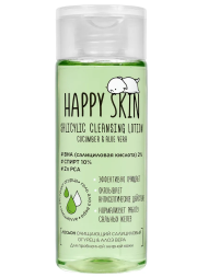 Happy Skin Лосьон очищающий салициловый Огурец&amp;Алое 150мл