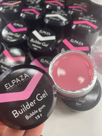Elpaza Гель для наращивания (Bubble Gum)