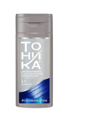 Тоника Оттеночный бальзам для волос COLOREVOLUTION 3.1 Midnight blue, 150мл