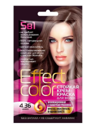 Fito Косметик Effect Сolor Стойкая крем-краска для волос, 4.36 Мокко, 50мл