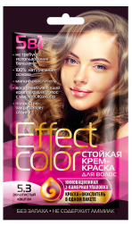 Fito Косметик Effect Сolor Стойкая крем-краска для волос 5.3 Золотистый Каштан, 50мл