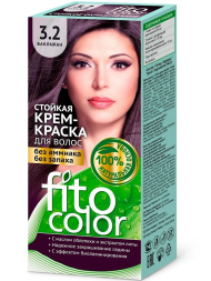 Fito Косметик Стойкая крем-краска для волос FitoColor 3.2 баклажан, 115мл