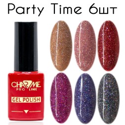 Charme Party time 6шт (№2,4,6,8,10,12)