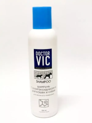 Doctor VIC Шампунь с хлоргексидином 4% для кошек и собак 150мл