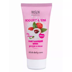 Vilsen Yogurt &amp; SPA Смягчающий крем для рук и тела Личи&amp;Йогурт 150мл