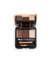 Makeup Revolution Набор для моделирования бровей Brow Sculp Kit, Dark brown