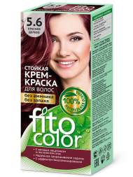 Fito Косметик Стойкая крем-краска для волос Fitocolor 5.6 красное дерево, 115мл