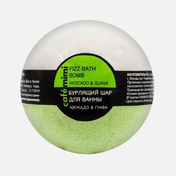 Cafe mimi Бурлящий шар для ванны Авокадо и гуава