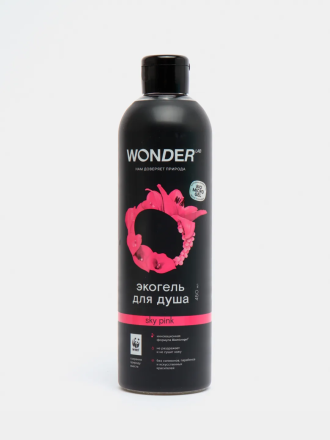 Wonder Lab Экогель для душа Sky pink 0,45л