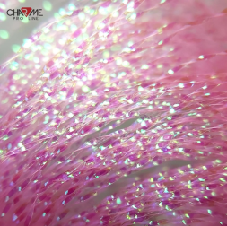 Charme Стекловолокно светоотражающее для моделирования ногтей - розовый
