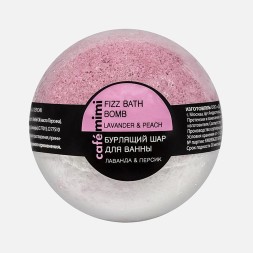Cafemimi Бурлящий шар для ванны Лаванда и персик