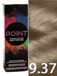 Point Крем-краска для волос 9.37 Светлый блондин зол-кор. 100мл