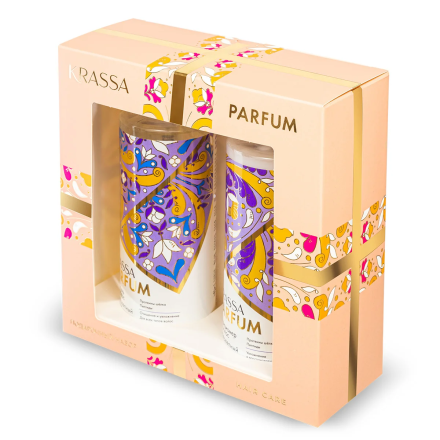 Krassa Parfum Подарочный набор PARFUM &quot;Великолепный бархат&quot; Шампунь / Кондиционер 400мл