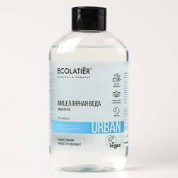 Ecolatier Мицеллярная вода для снятия макияжа &quot;Цветок кактуса &amp; Алоэ вера&quot; для чувствительной кожи 600мл