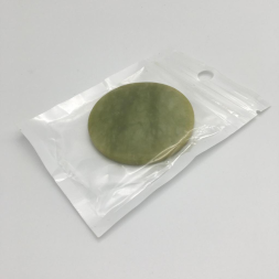 Нефритовый камень под клей, диаметр 5 см
