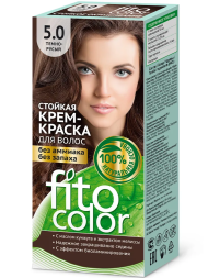 Fito Косметик Cтойкая крем-краска для волос Fitocolor 5.0 темно-русый, 115мл