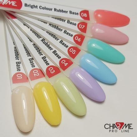 Камуфлирующая база Charme Bright Colour Rubber 08