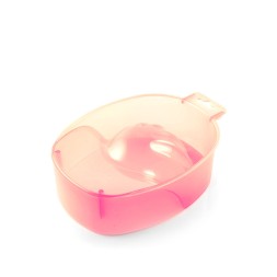 Ванночка для маникюра (прозрачно-розовая)