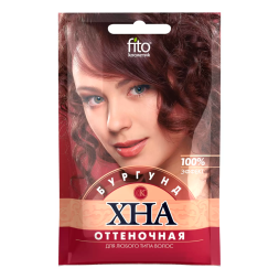 Fito косметик Хна оттеночная для волос Бургунд 25г