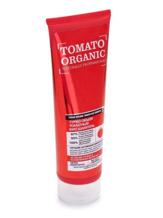 Organic Shop Naturally Professional Шампунь для волос Турбо объем Томатный 250мл