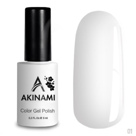 Гель лак Akinami Classic White