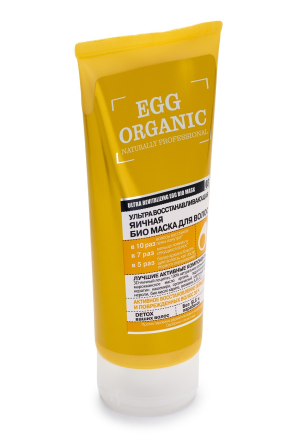 Organic Shop Naturally Professional Шампунь для волос Ультра восстанавливающий Яичный 250мл