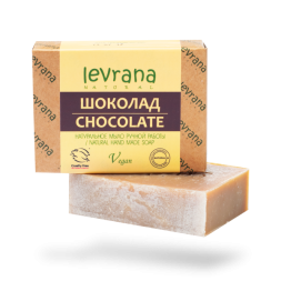 Мыло ручной работы натуральное Шоколад 100 г Levrana
