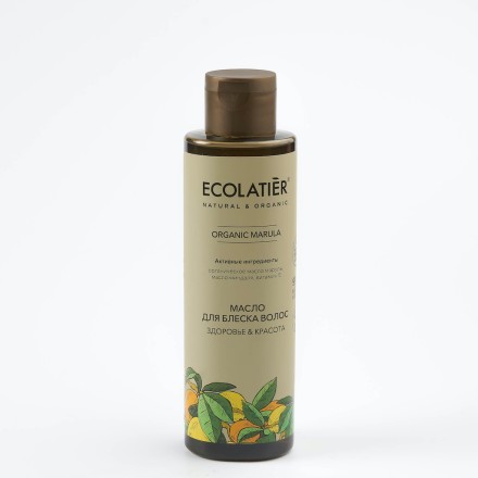 Ecolatier Масло для блеска волос Здоровье &amp; Красота 200мл (Серия ORGANIC MARULA)