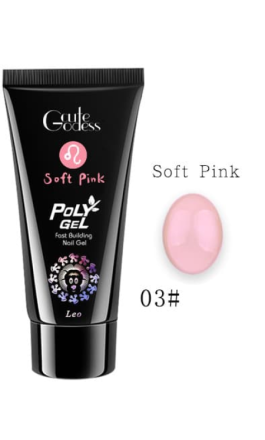 Cute Godess Акригель №3 Soft Pink, 30мл