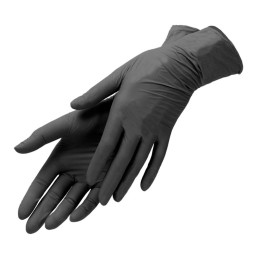 Перчатки нитриловые NitriMax черные S